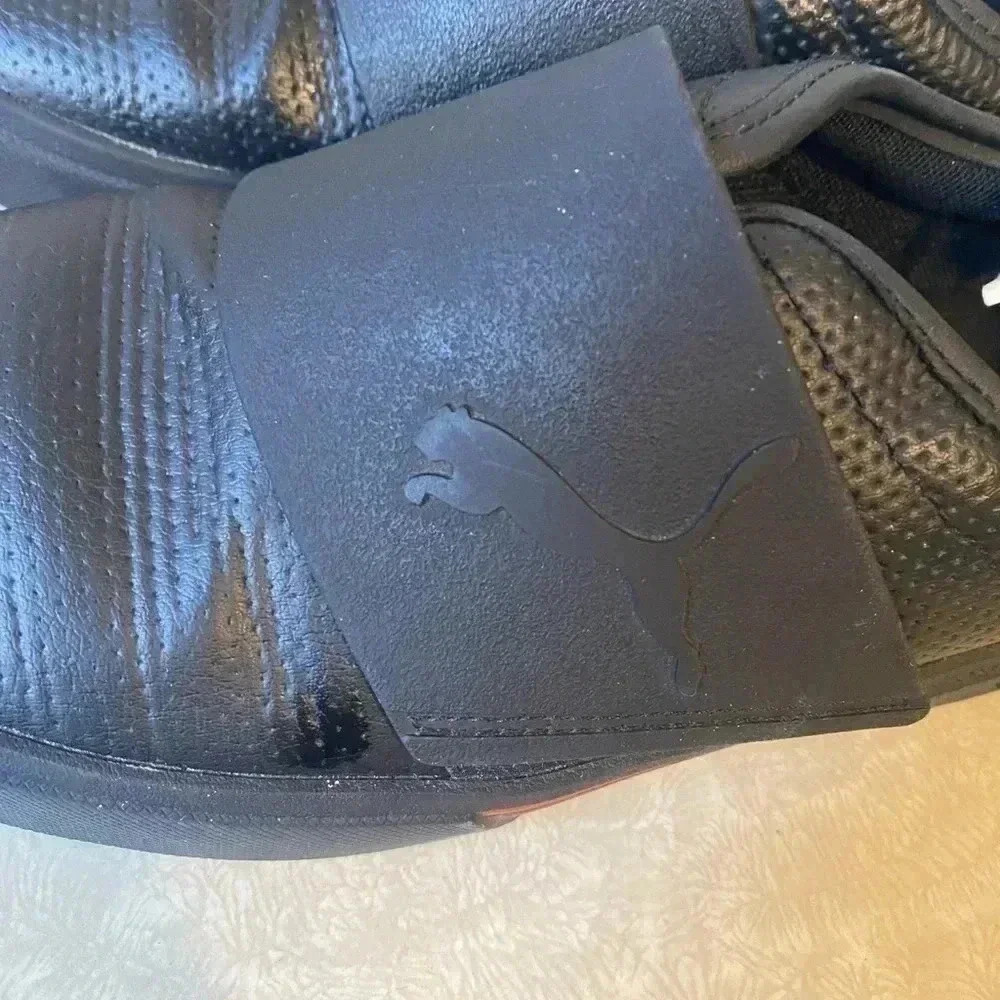 PUMA El Rey 2 Black Slip‎ On Sneaker Size 4 - Picture 3 of 7